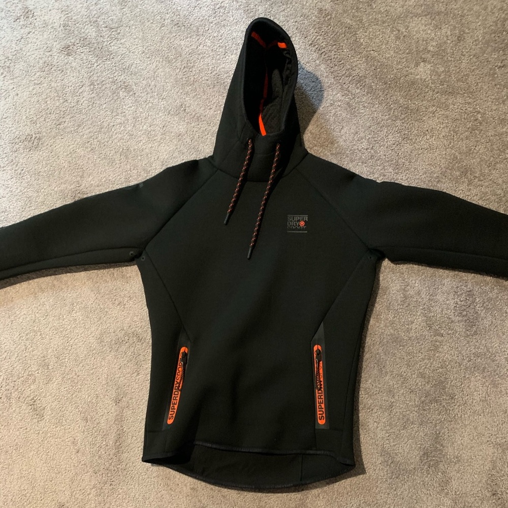 Super dry gym tech hoodie